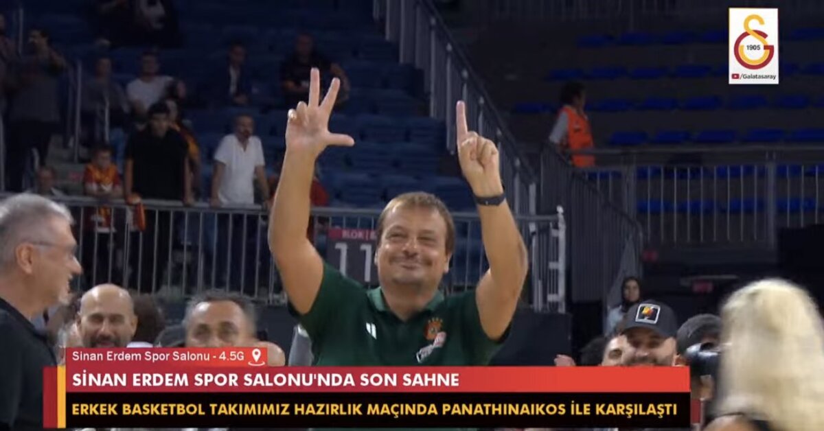 Ergin Ataman’dan derbi göndermesi!