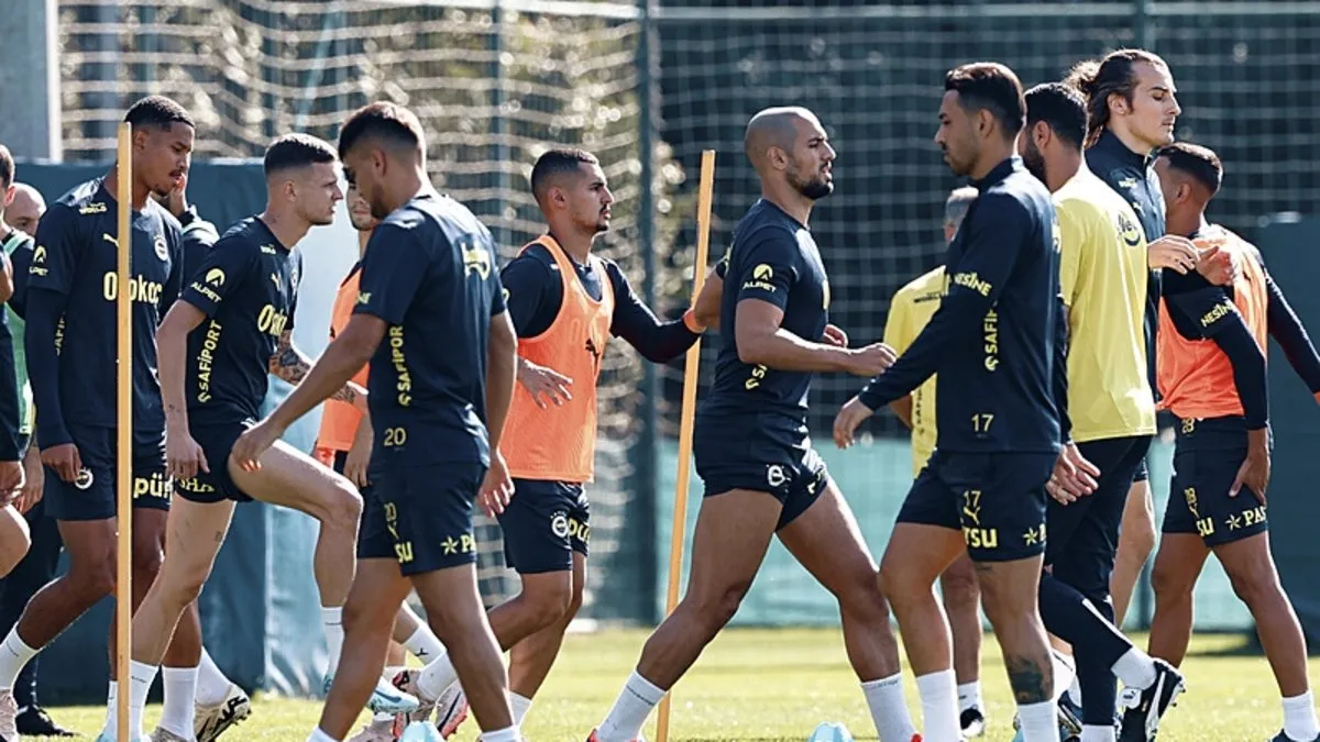 Fenerbahçe, Union Saint-Gilloise maçına hazır