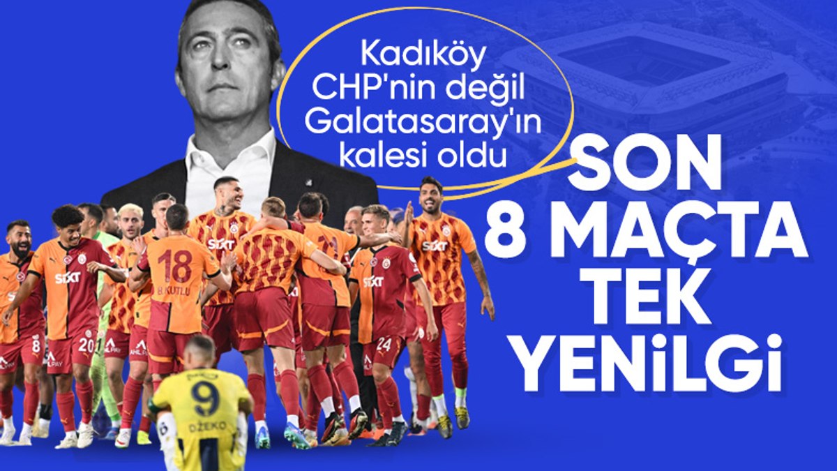 Galatasaray’ın son yıllardaki Kadıköy performansı