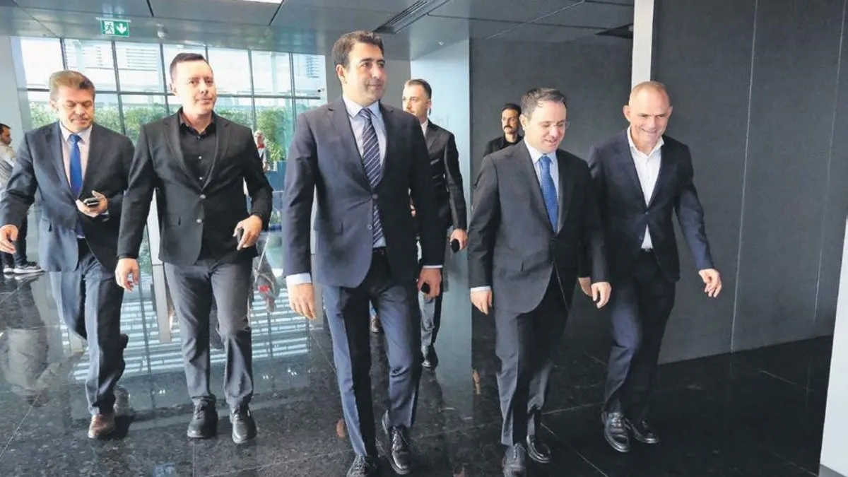 Başsavcı Akın GürlekTurkuvaz Medya’yı ziyaret etti