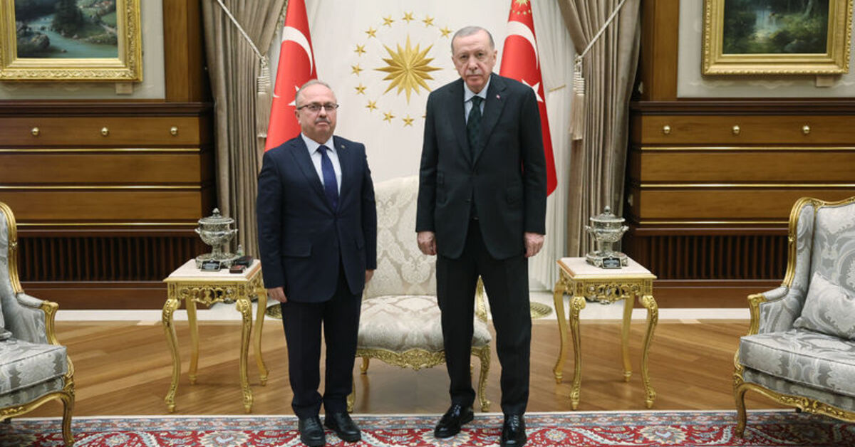 Cumhurbaşkanı Erdoğan, TMV Başkanı Akgün’le görüştü