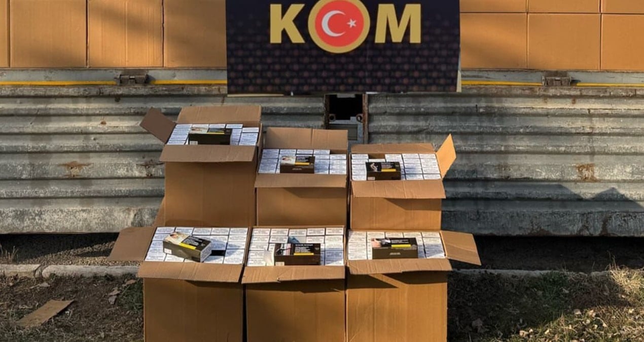 Konya’da kaçakçılık operasyonu: 6 milyon 500 bin makaron ele geçirildi